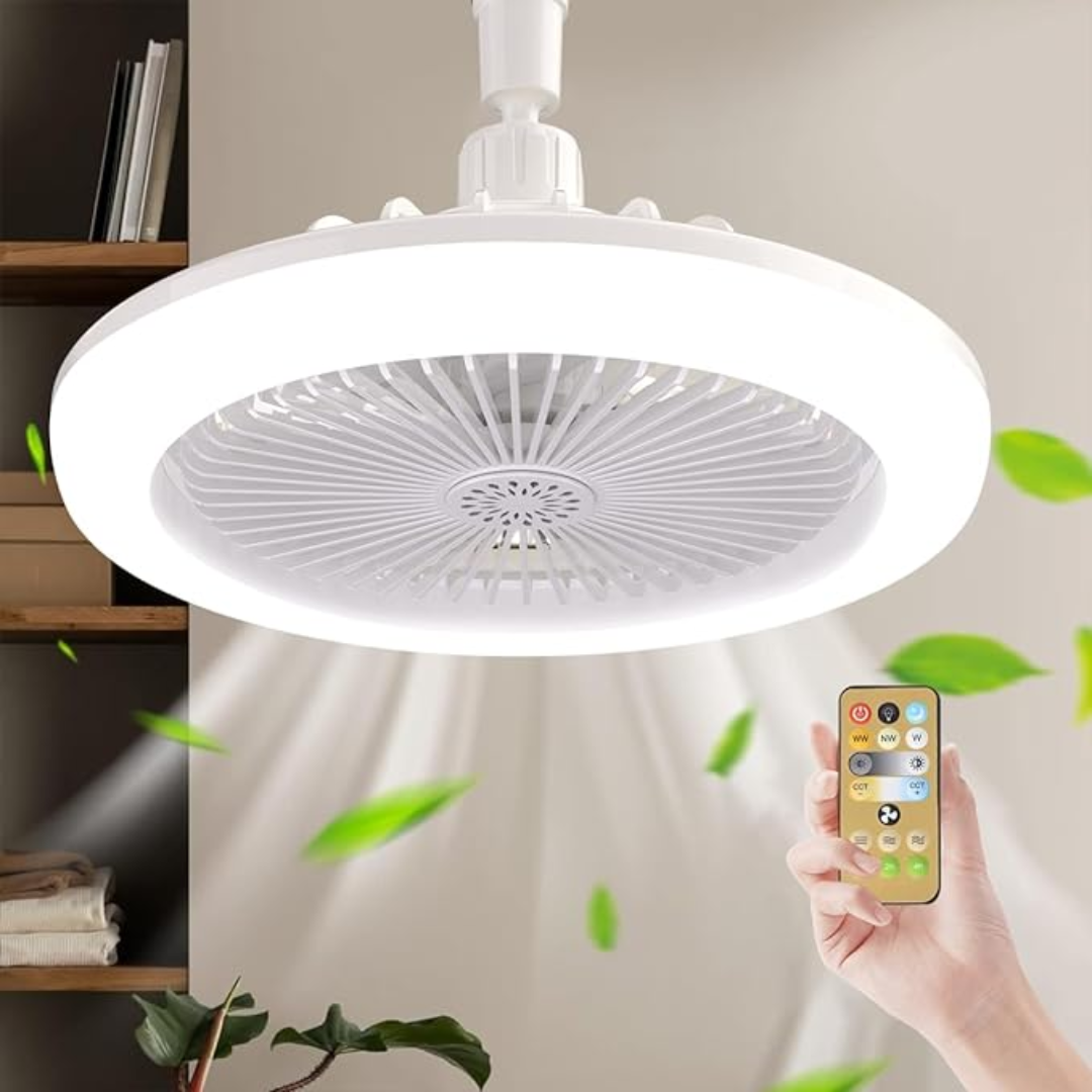 AirLed |💡Ventilador 2 en 1 🌬️