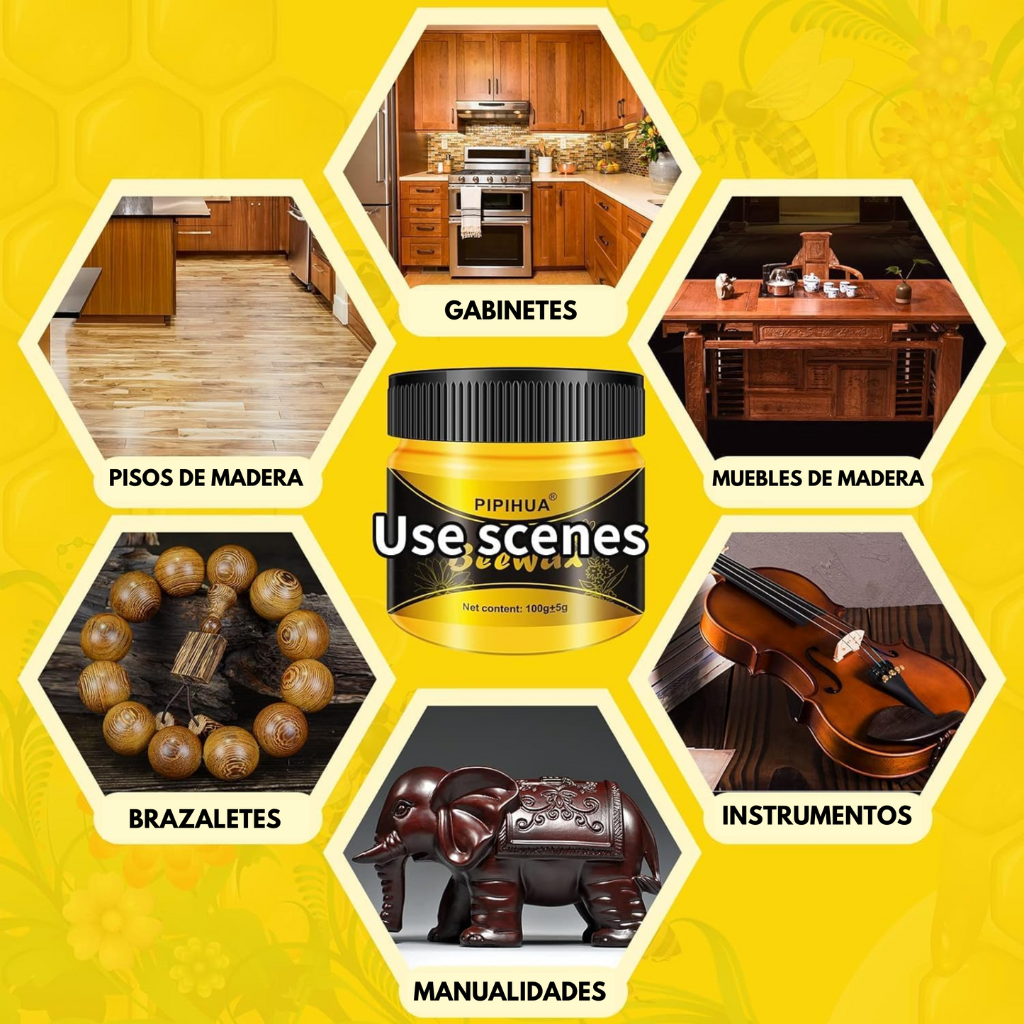REPARADOR DE MADERA PREMIUM BEEWAX