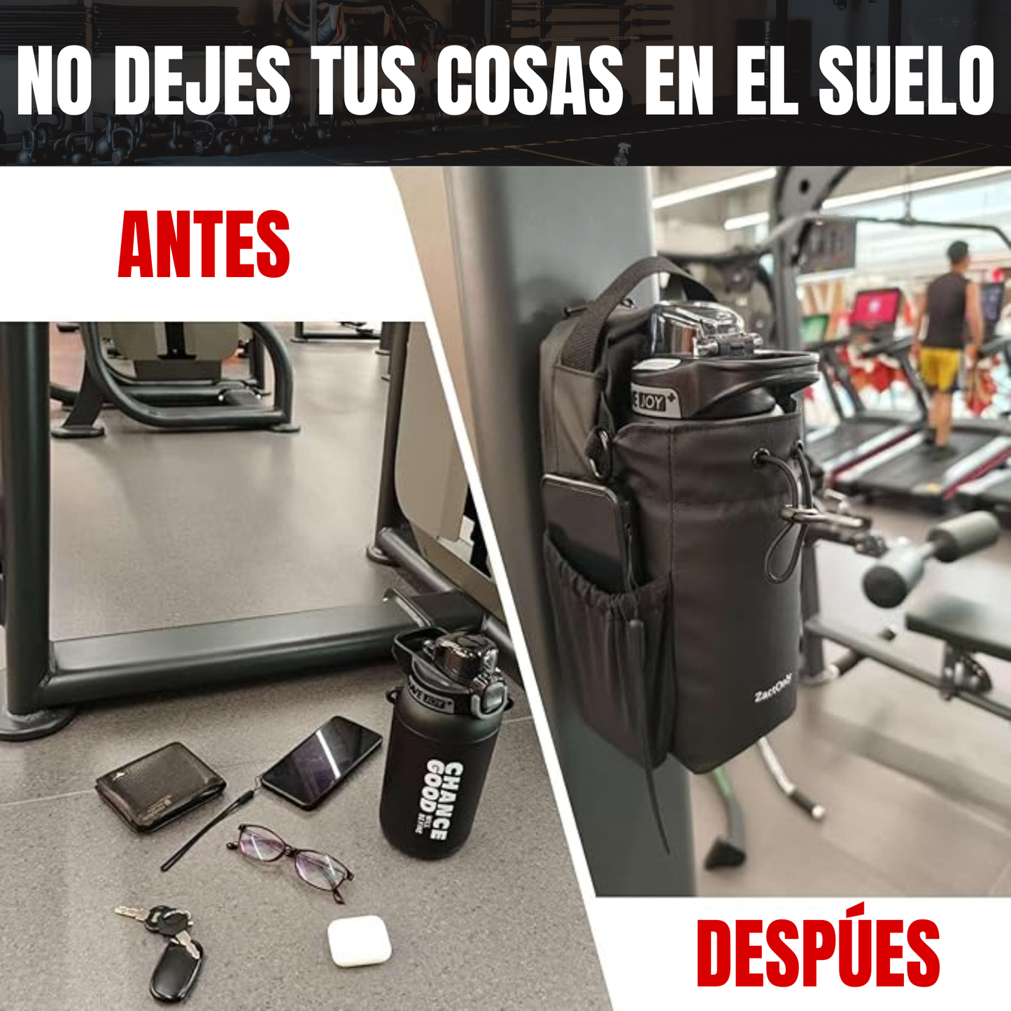 SwiftBag™: Bolso Magnetico Para Gym