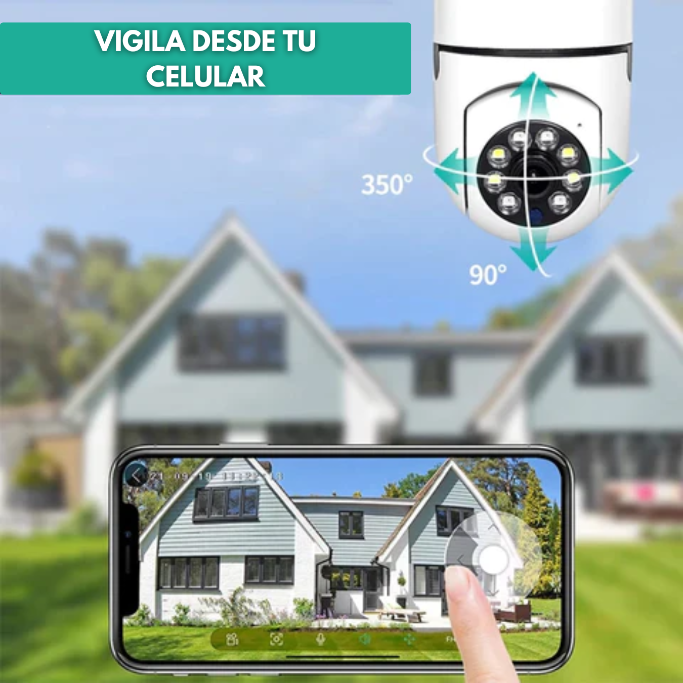 SafeBulb 360: Cámara de Seguridad Inteligente
