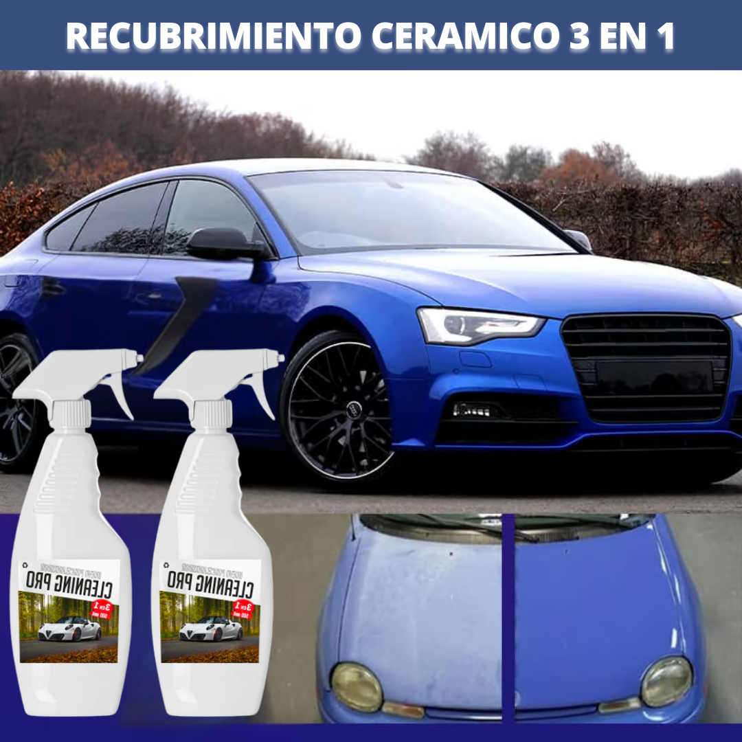CLEANING PRO: TRATAMIENTO CERAMICO PARA CARRO