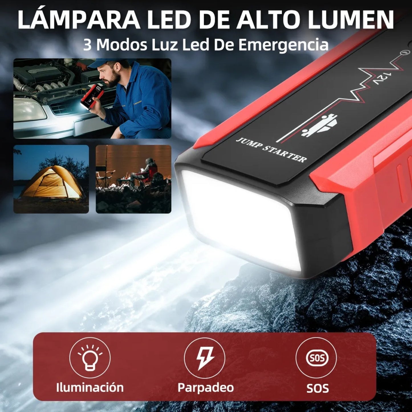 Kit Autorrescate PowerStart™: Arranca tu auto en segundos