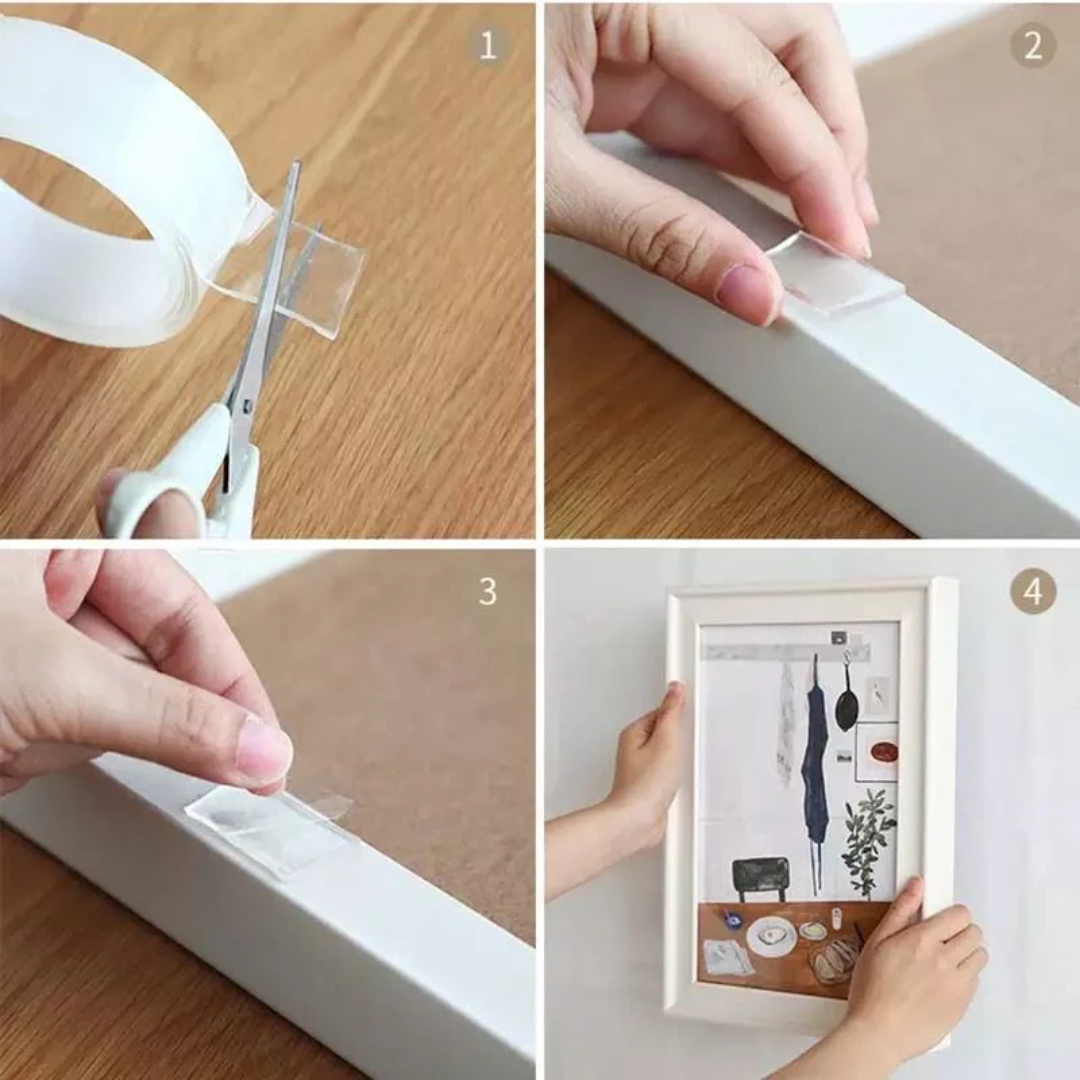 Cinta de Gel Nano Tape Ultraresistente