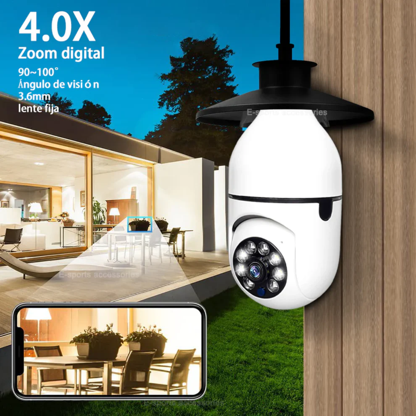 SafeBulb 360: Cámara de Seguridad Inteligente