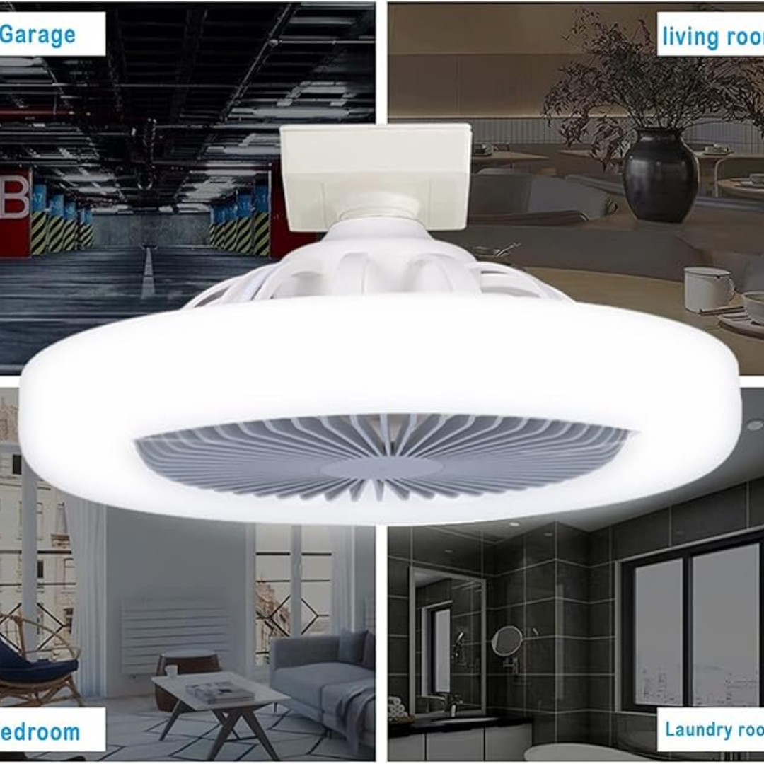 AirLed |💡Ventilador 2 en 1 🌬️