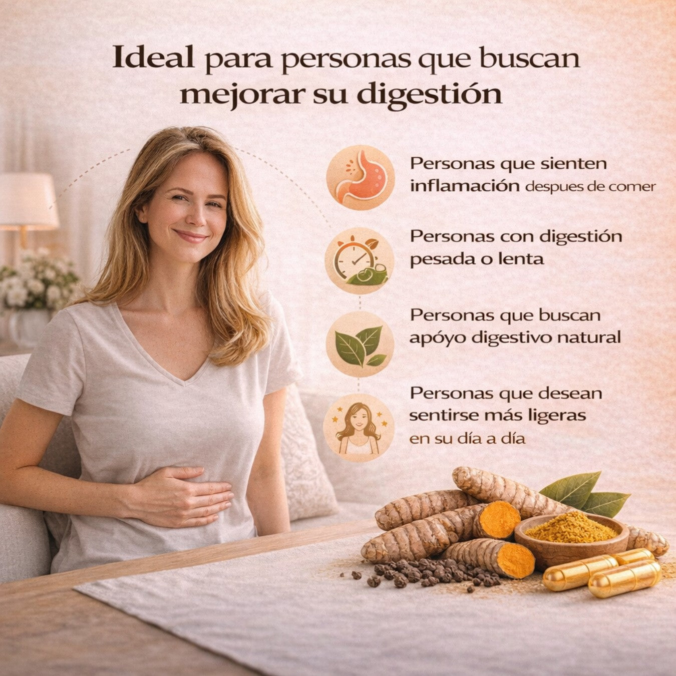 Cúrcuma + Piperina - Apoyo Natural Contra La Inflamación