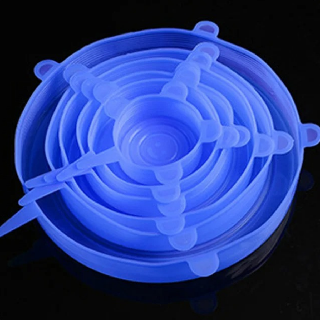 Set de 18 Eco-Tapas de Silicona Reutilizables