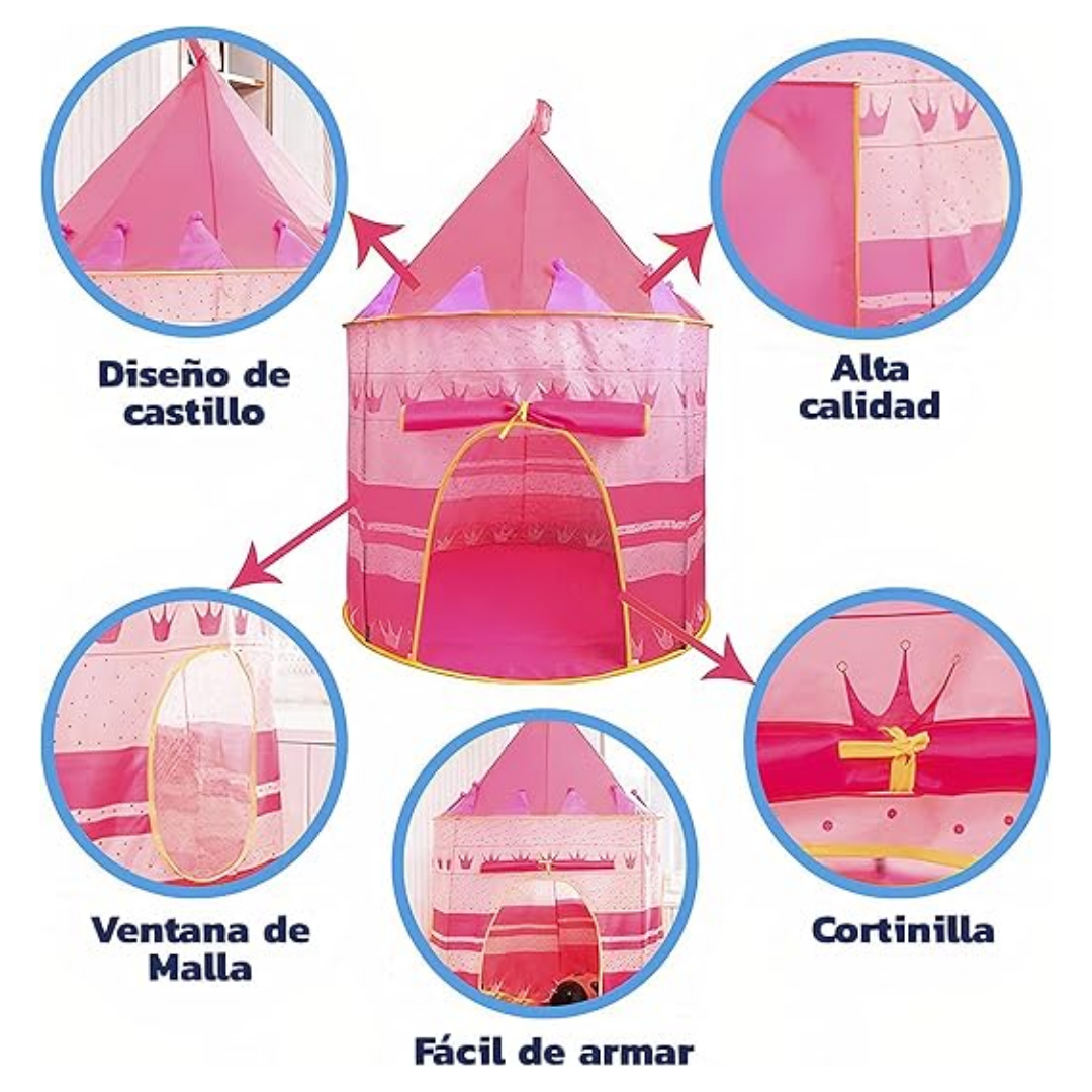 CastlePlay 🎪 - Carpa Infantil para Aventuras y Diversión ✨