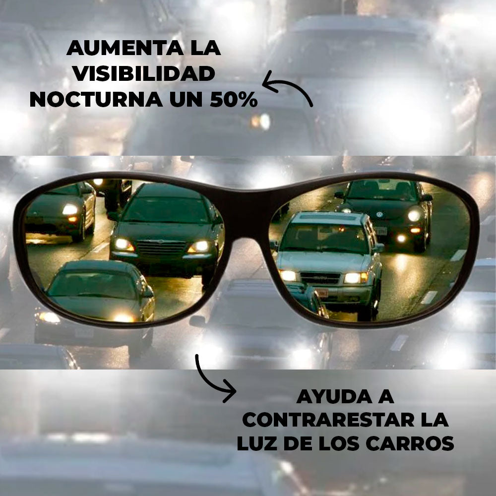 DriveClear™ Pro: Gafas Para Conducir Con Visión HD - Día y Noche