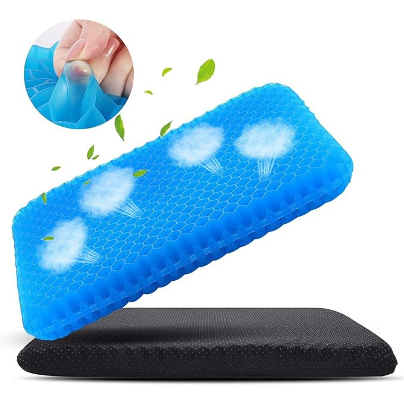 ComfortFlex: Cojín Ergonomico de Gel - Alivia tu Espalda y Mejora tu Postura