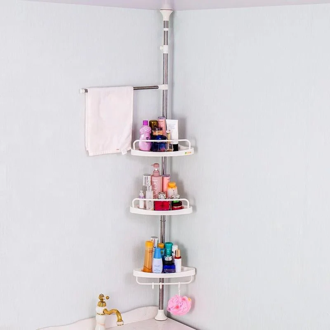 Esquinero Organizador Para Baño de 4 Niveles