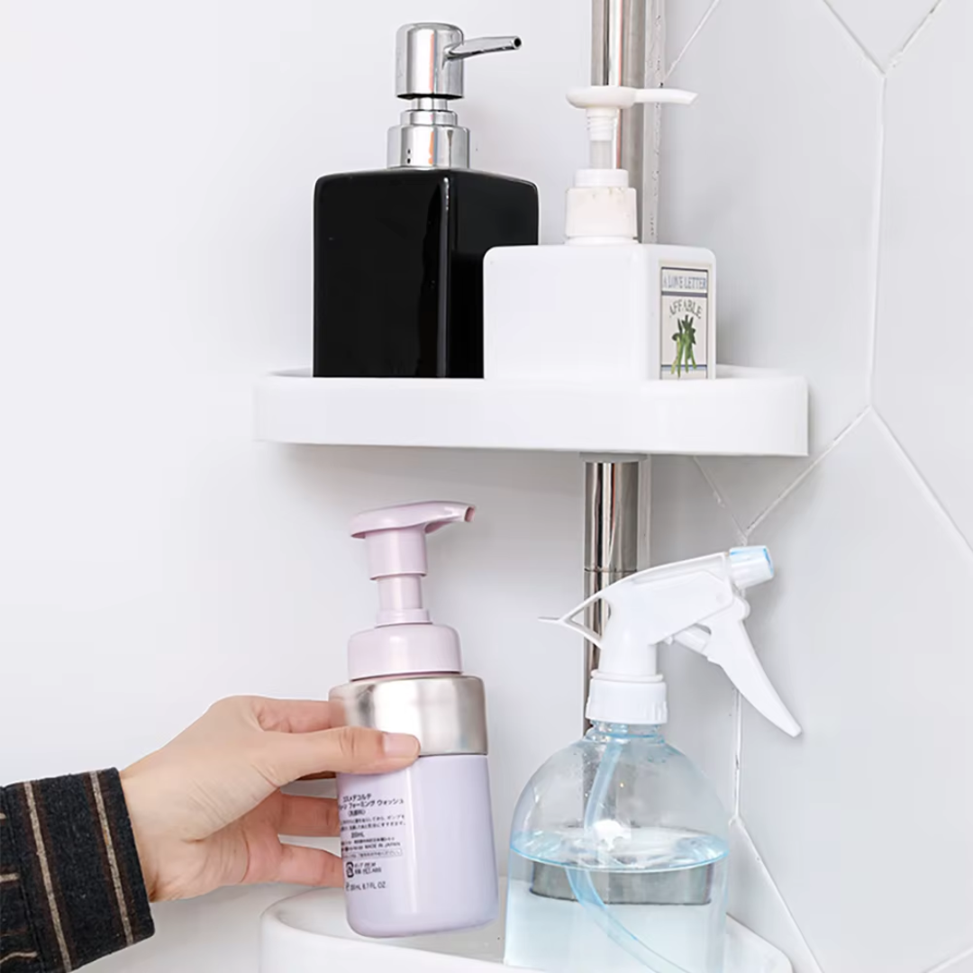 Esquinero Organizador Para Baño de 4 Niveles
