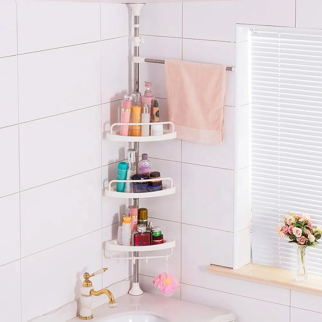 Esquinero Organizador Para Baño de 4 Niveles