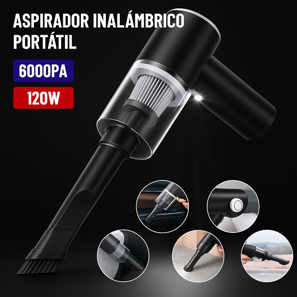 TurboVac: Aspiradora Portatil Multifuncional