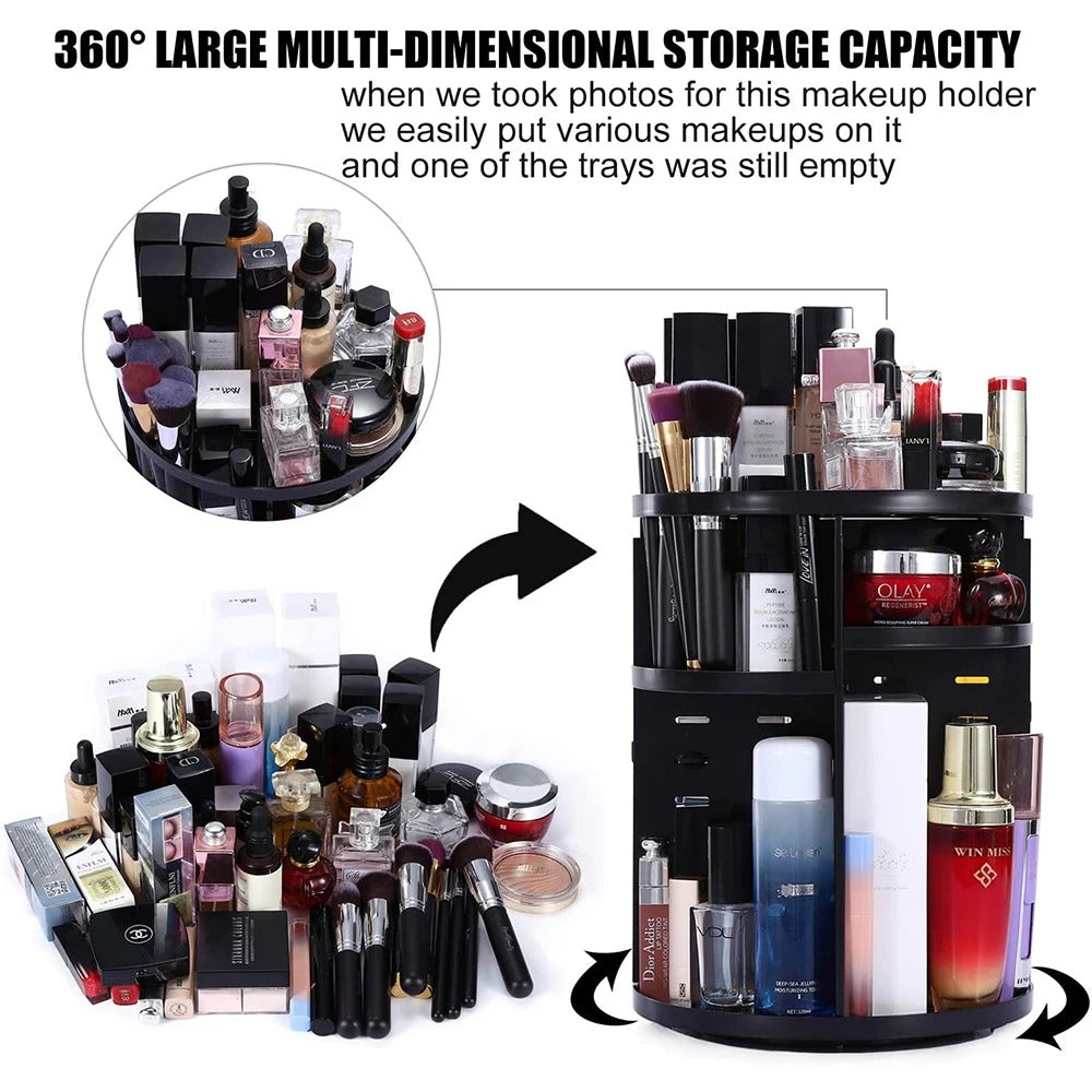 Organizador de Cosméticos Giratorio 360°