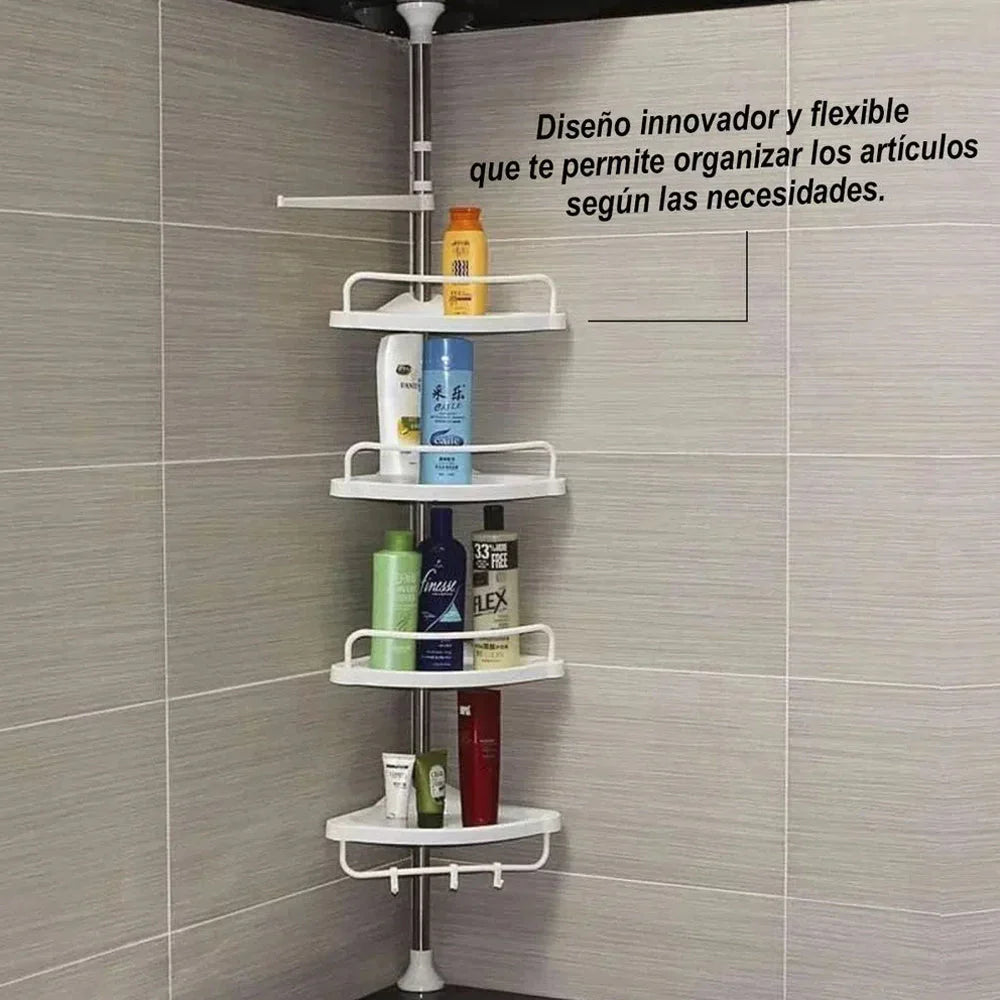 CLARIBATH®: ORGANIZADOR ESQUINERO PARA BAÑO