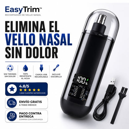 EasyTrim™ | Elimina el Vello Nasal Fácil y Sin Dolor.