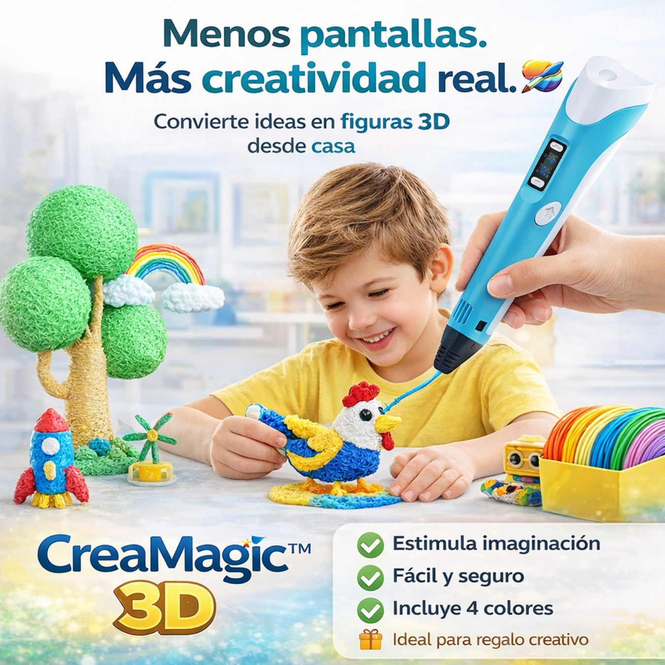 CreaMagic 3D™ - Bolígrafo de Impresión 3D