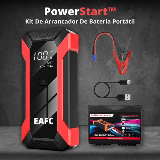 Kit Autorrescate PowerStart™: Arranca tu auto en segundos