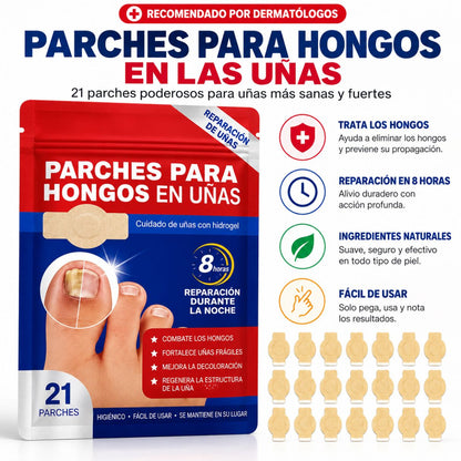 DermaPatch | Parche Antifungico Para Uñas