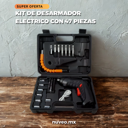 FixterPro™ | Kit Destornillador Automático 47 pzas