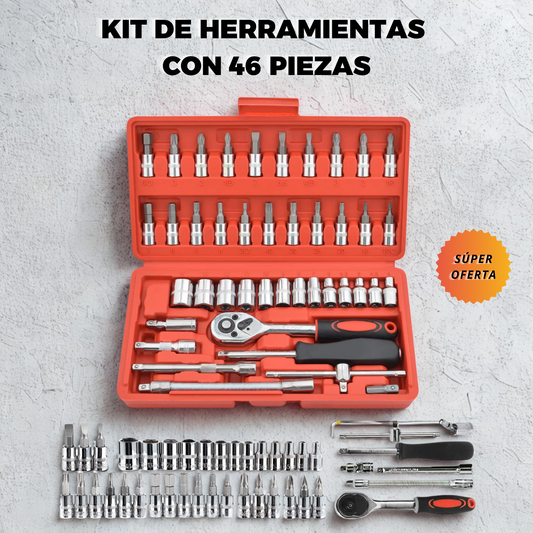MasterTool™: Kit De Herramientas 46 Piezas