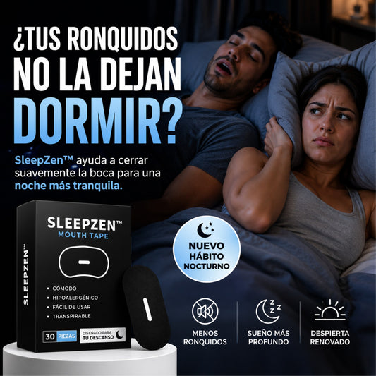 SleepZen: Cinta Bucal Antirronquidos