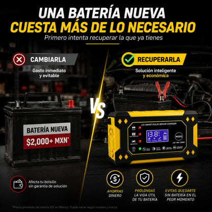 PowerVolt™ 12V | Revive la batería de tu auto