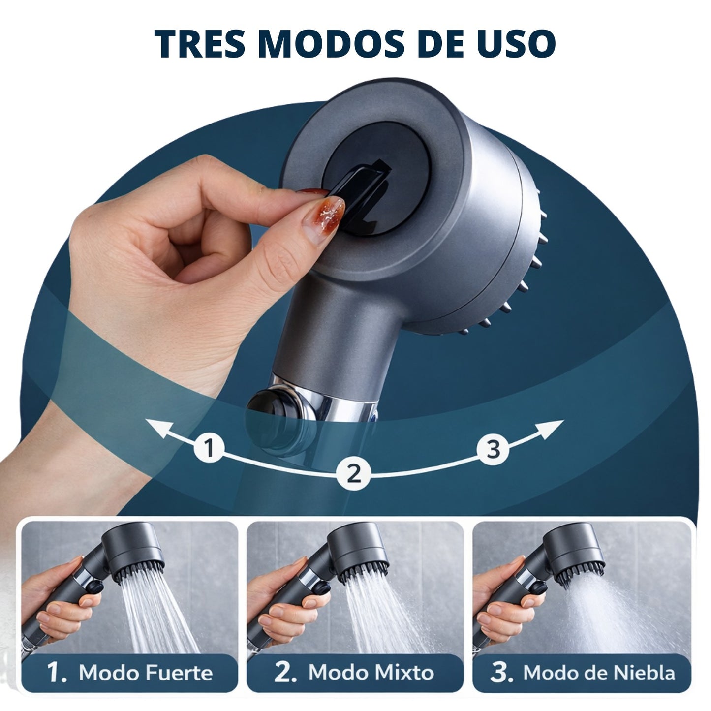 HYDRAZEN® - DUCHA MASAJEADORA TIPO SPA