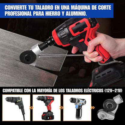 CutDrill™: Cortador De Metal Para Taladro