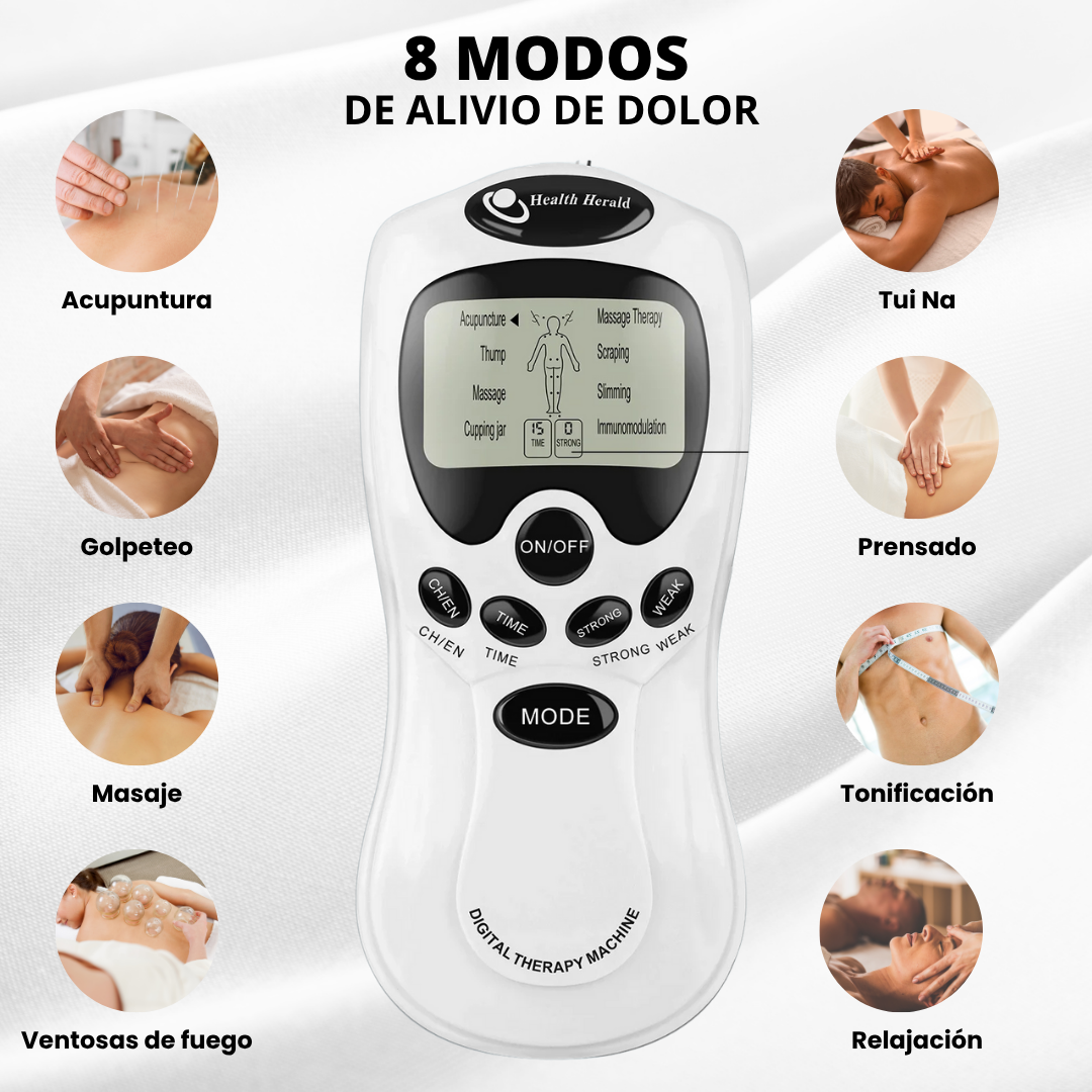 TENSRelief™ – Terapia portátil para aliviar y recuperar tu cuerpo