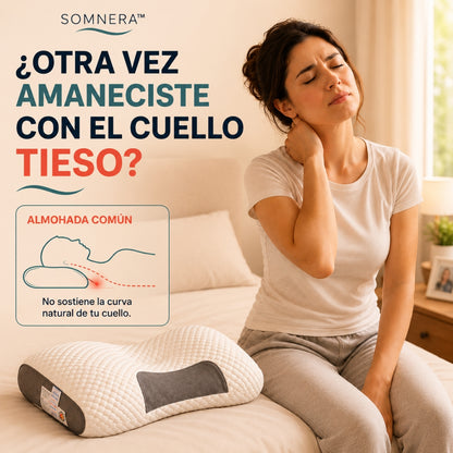 Somnera™ | Almohada Cervical para Descansar Mejor