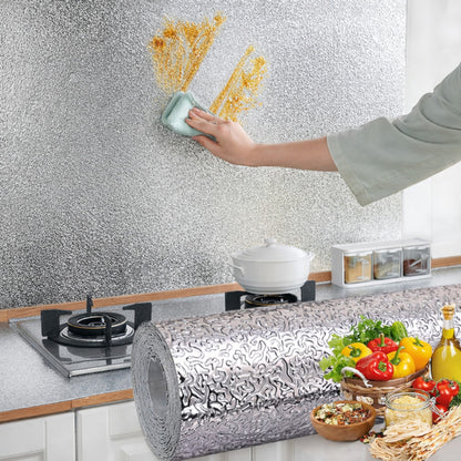 COCINANOVA: PAPEL TAPIZ ADHESIVO ANTISALPICADURAS | Rollo de 5 Metros X 60 cm