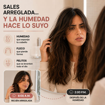 Mini Cepillo Alisador Recargable Viral