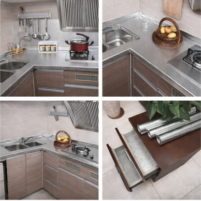 COCINANOVA: PAPEL TAPIZ ADHESIVO ANTISALPICADURAS | Rollo de 5 Metros X 60 cm