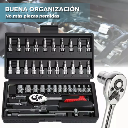 MasterTool™: Kit De Herramientas 46 Piezas