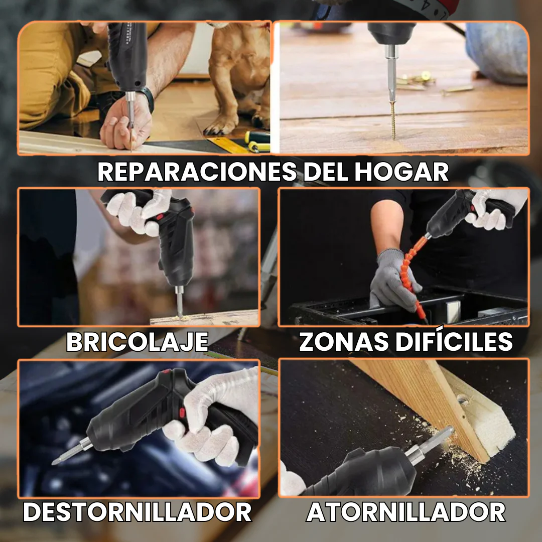 FixterPro™ | Kit Destornillador Automático 47 pzas