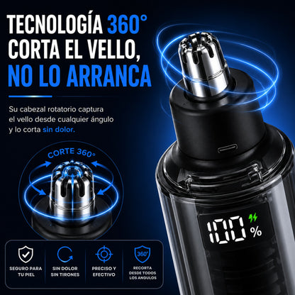 EasyTrim™ | Elimina el Vello Nasal Fácil y Sin Dolor.