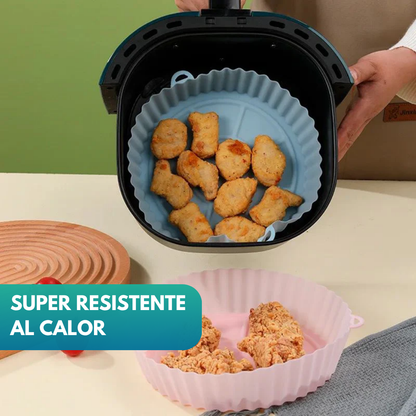 Pack de 5 Canastas De Silicona Para Airfryer