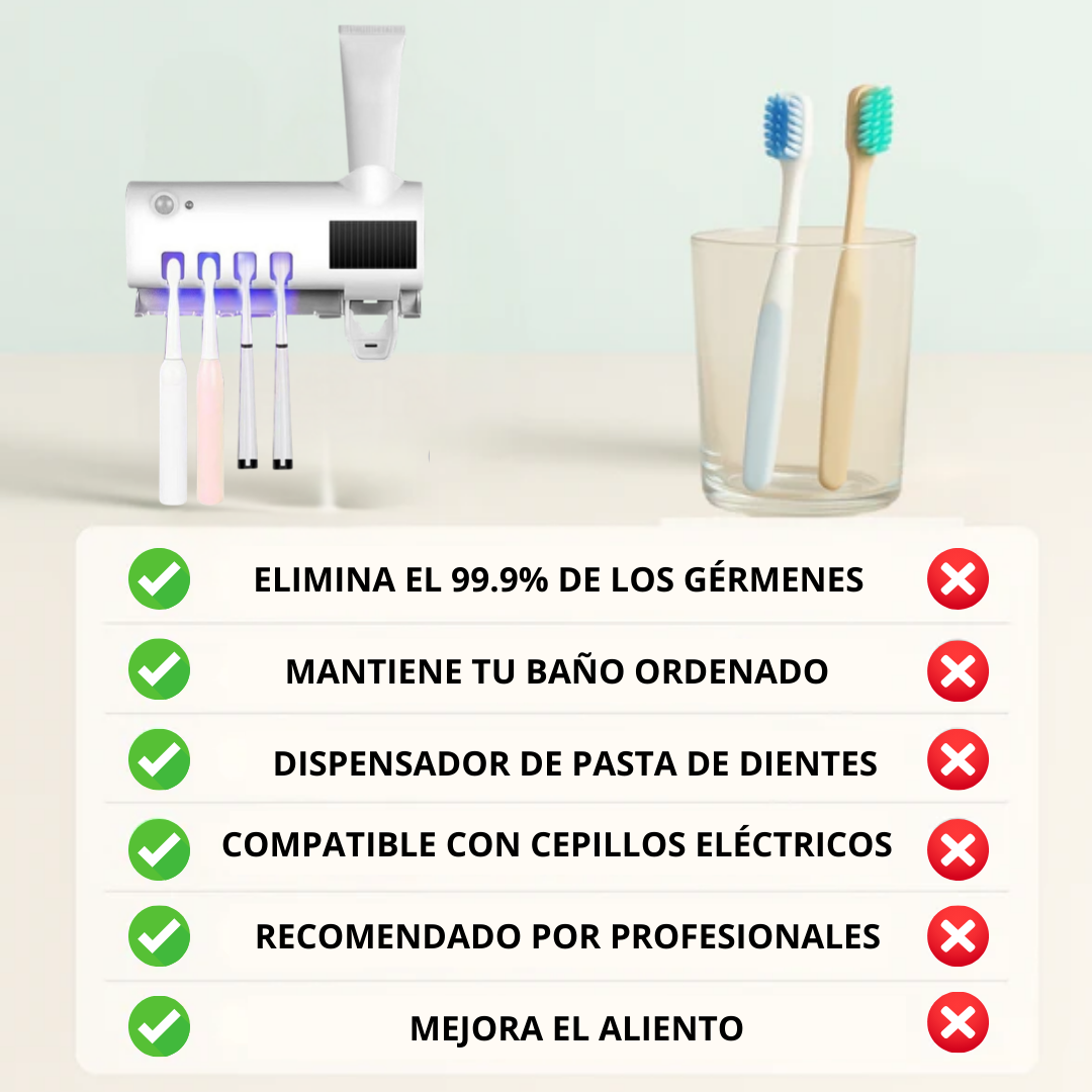Purely Dental | Esterilizador de cepillos de dientes
