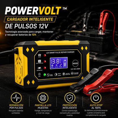 PowerVolt™ 12V | Revive la batería de tu auto