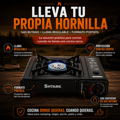 Estufa Portátil a Gas | Cocina Donde la Necesites