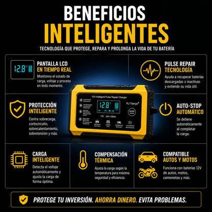 PowerVolt™ 12V | Revive la batería de tu auto