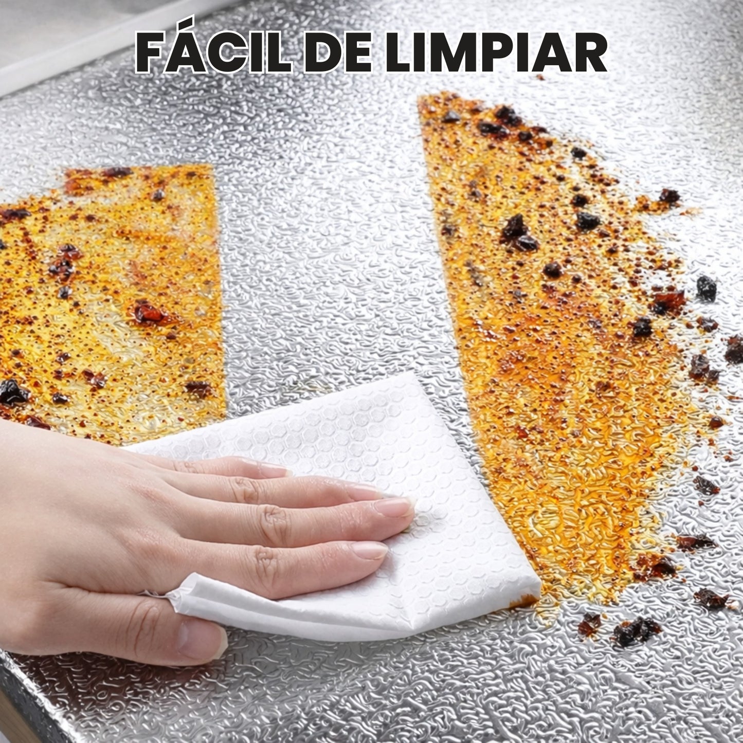 COCINANOVA: PAPEL TAPIZ ADHESIVO ANTISALPICADURAS | Rollo de 5 Metros X 60 cm