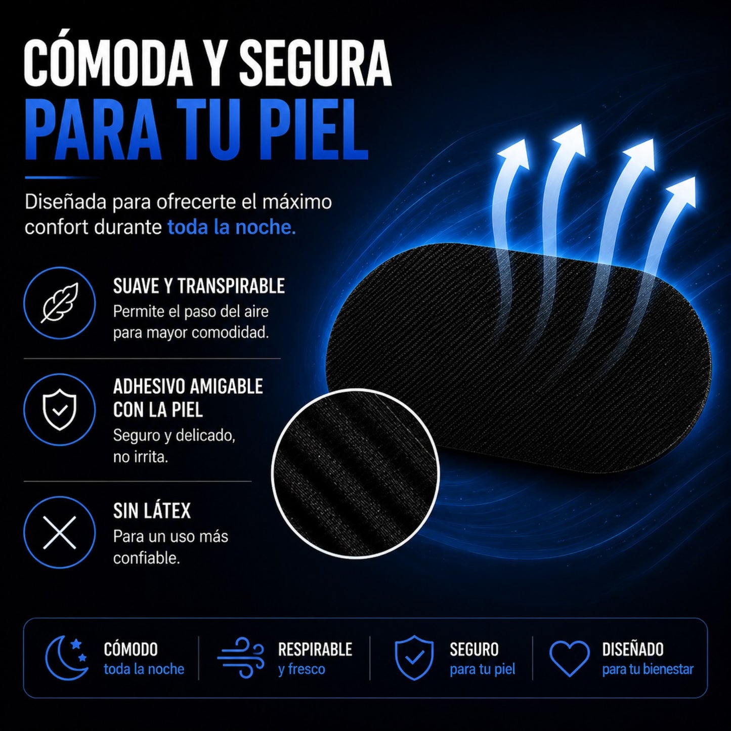 SleepZen: Cinta Bucal Antirronquidos