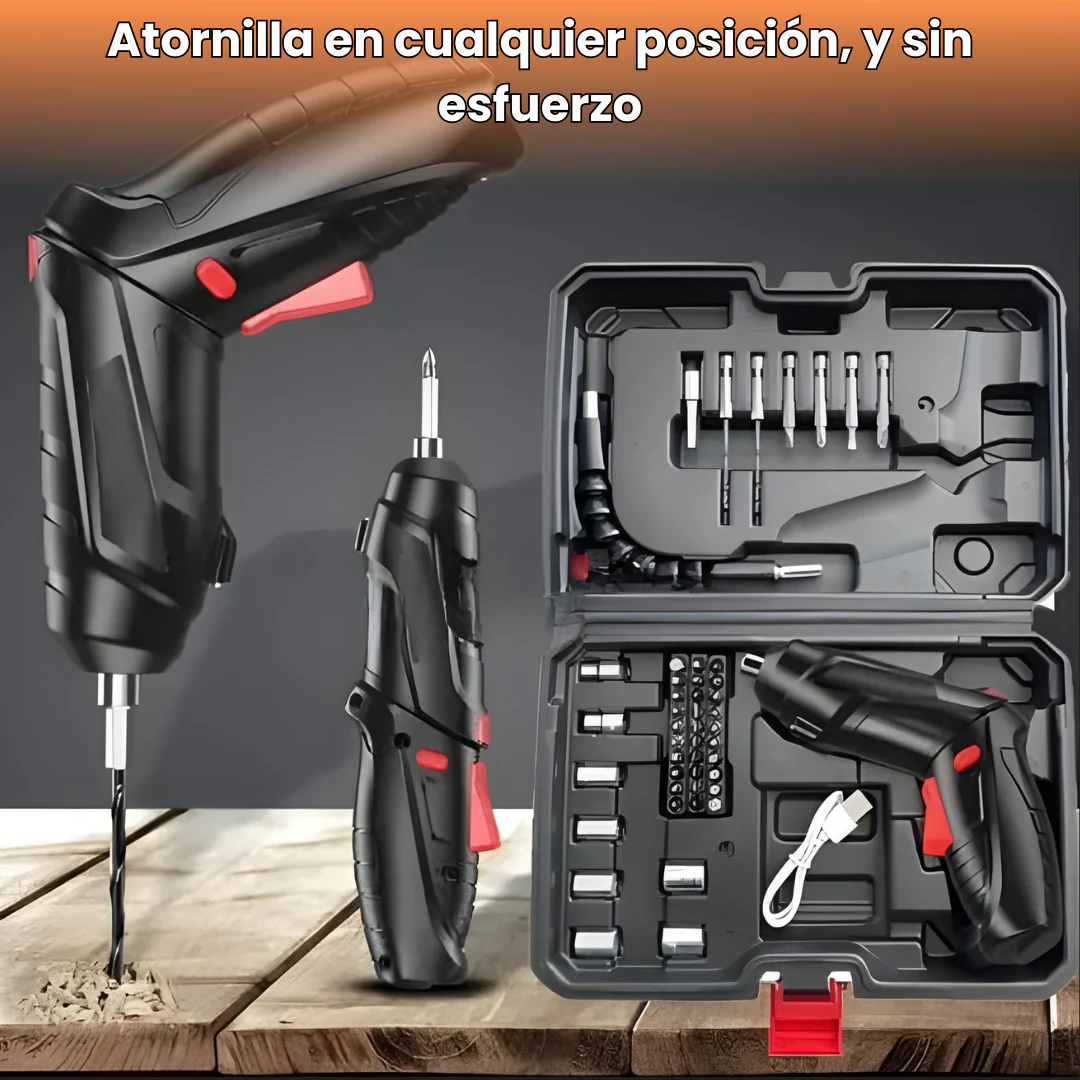 FixterPro™ | Kit Destornillador Automático 47 pzas
