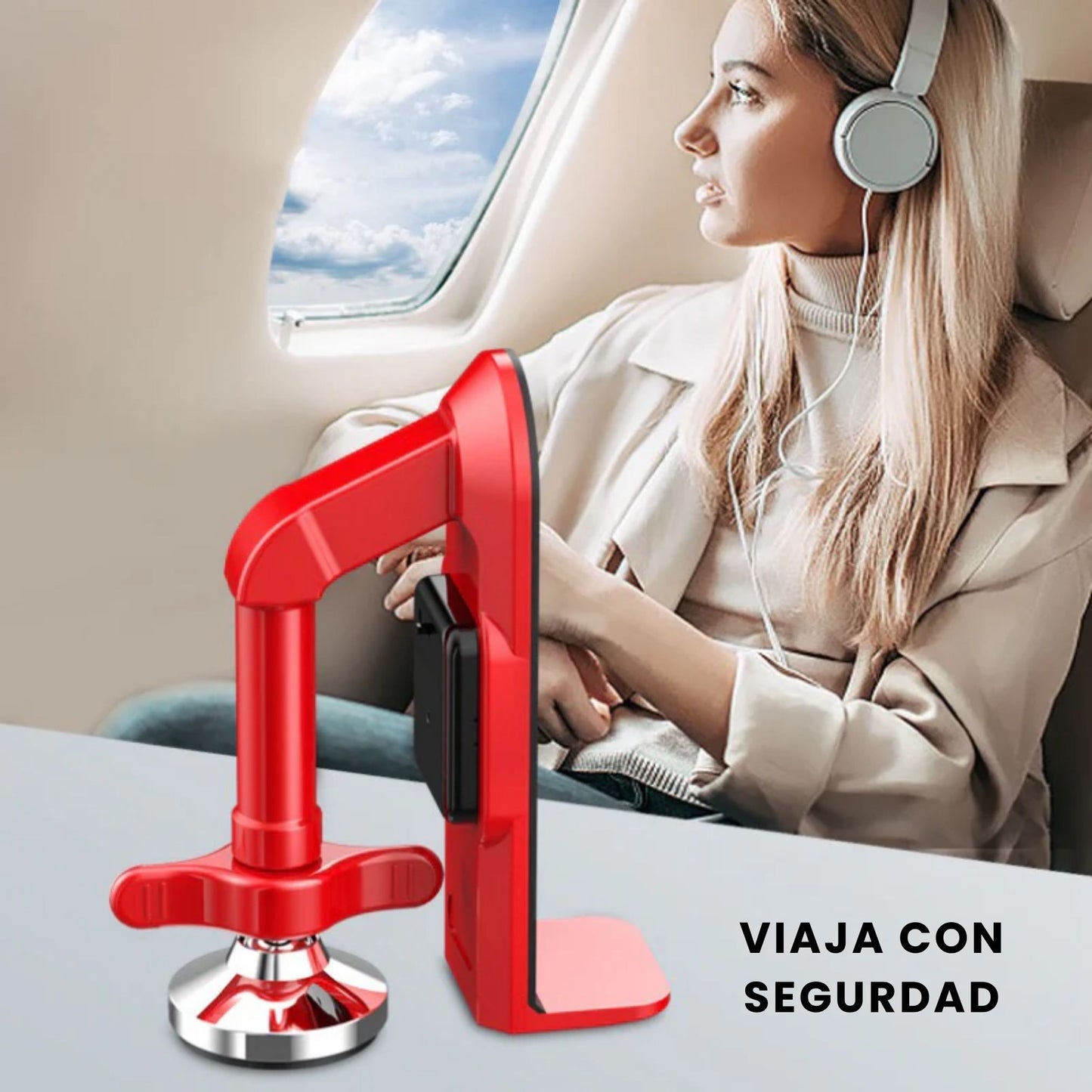 LockGuard™: Tope de Seguridad Antirrobo con alarma