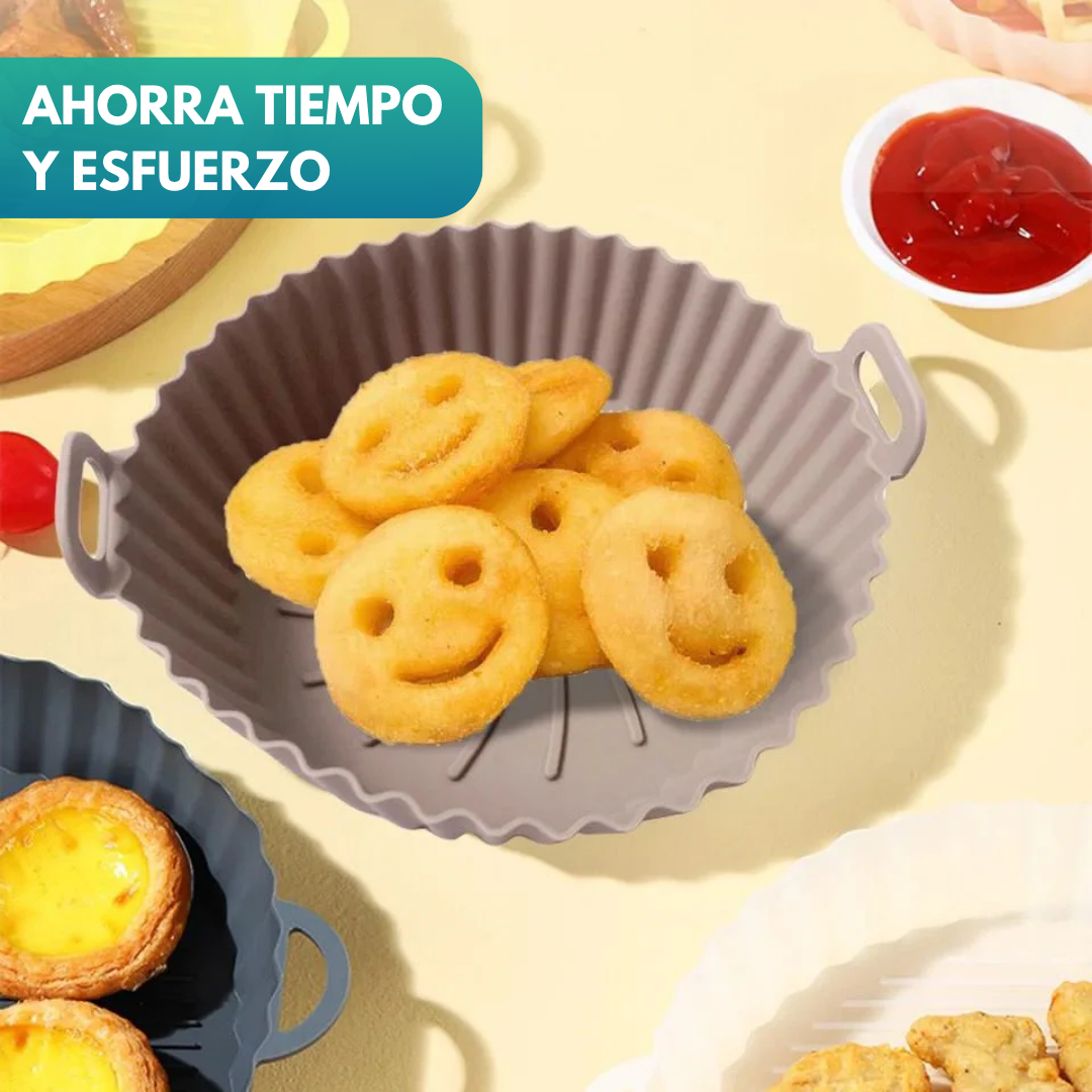 Pack de 5 Canastas De Silicona Para Airfryer