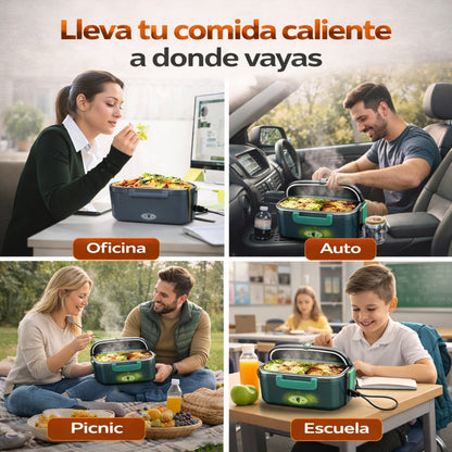 HeatBox™ Lonchera Eléctrica - Tu Comida Siempre Caliente