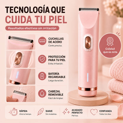 SedaSkin™ | Depiladora Eléctrica 2 en 1 para Zonas Delicadas